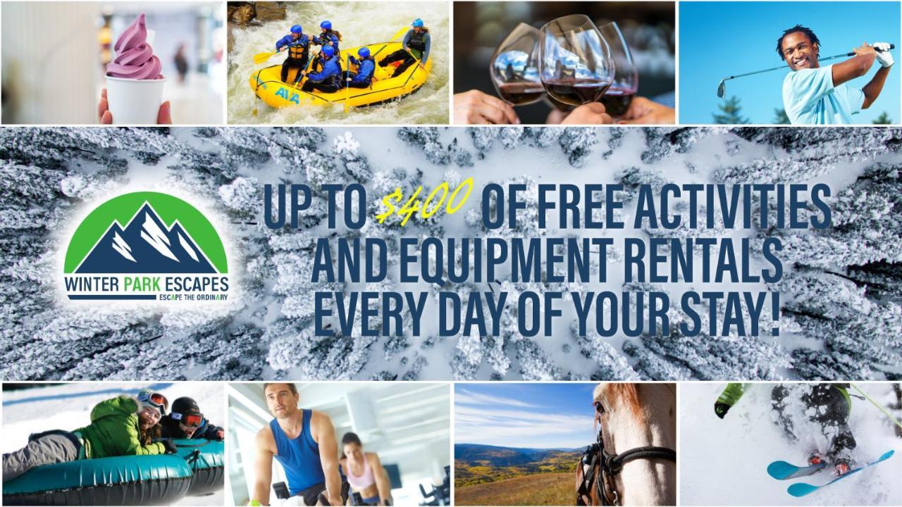 New Luxury Chalet #135 With Hot Tub & Great Views - 500 Dollars Of Free Activities & Equipment Rentals Daily 윈터 파크 외부 사진